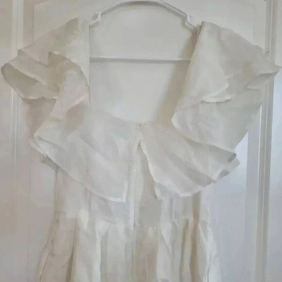 Something Navy Women's Ivory Dress - Picture 14 of 14